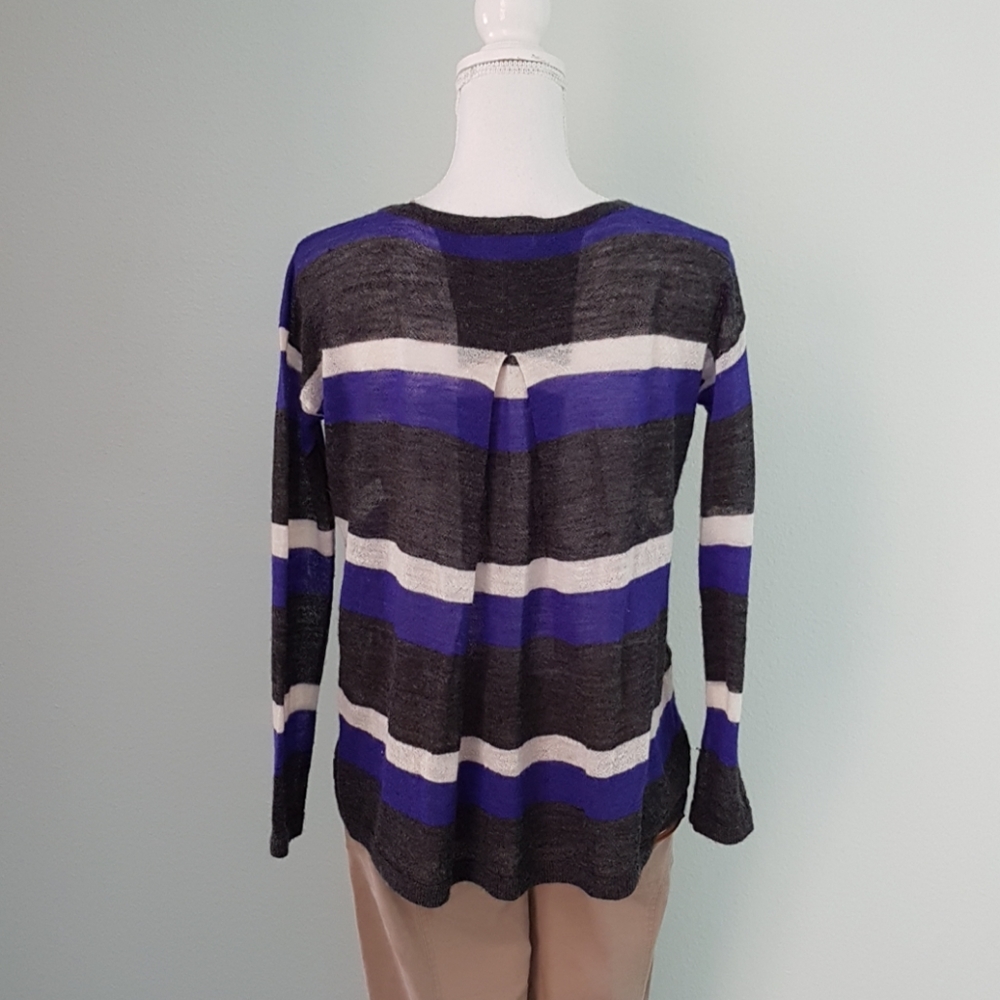Joie Rosalie striped sheer sweater - Picture 5 of 8